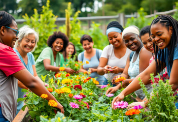 Growing Together A Community Garden in Full Bloom