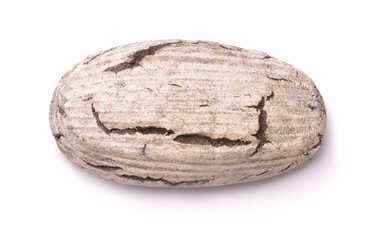 Loaf of flour covered artisan sourdough rye bread