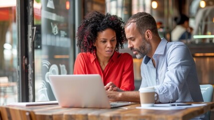 Business Colleagues Discussing Work