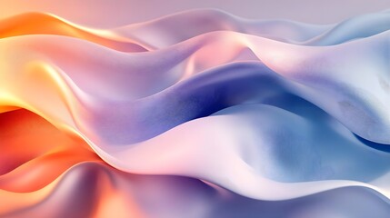 Obraz premium Abstract Gradient Background with Smooth Waves