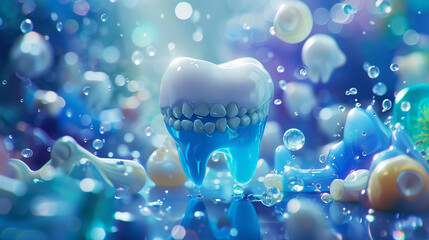 amazing dental care background