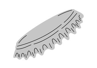 metal caps from glass bottles. These caps, showing signs of wear and tear, are perfect for projects related to recycling,