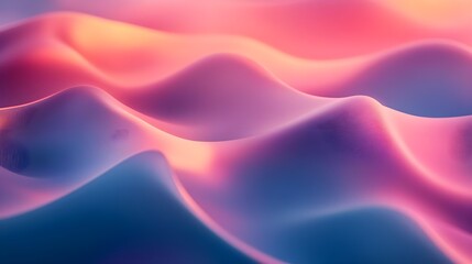 Obraz premium Abstract Pink and Blue Gradient Background