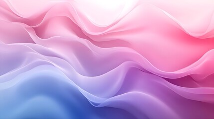 Obraz premium Abstract Pink Purple Blue Gradient Waves Background