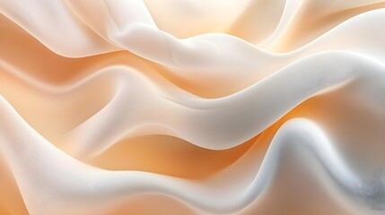 Obraz premium Abstract White and Orange Fabric Texture Background