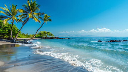 beach and sea