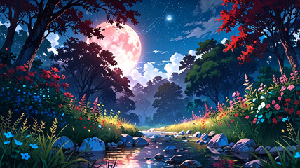 Fototapeta premium anime fantasy wallpapers