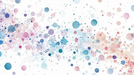 Abstract colorful circles