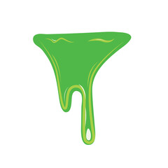 Green slime halloween