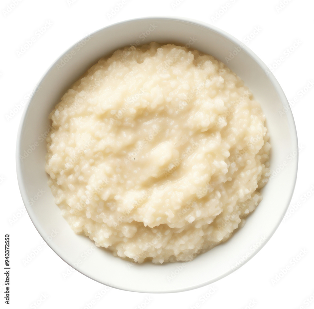 Poster PNG Risotto breakfast dessert powder.