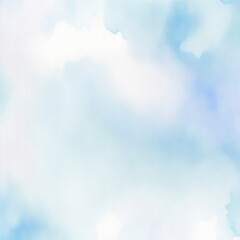 Blue Pastel Watercolor Digital Paper Background