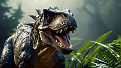 Fototapeta premium Dinosaur Graphic Vector, Prehistoric Illustration Design