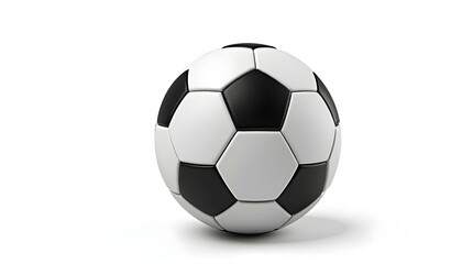 Soccer ball, Football, isolated on white background, clipping path, full depth of field, football on insolate, soccer ball on white background, sports concept, sports background 