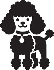 Poodle Dog Stylized Vector