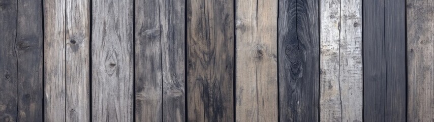 Obraz premium Rustic Aged Wood Plank Textures, seamless textures showcasing weathered grain and subtle cracks in rich earthy browns, ideal for minimalist designs and rustic backdrops.