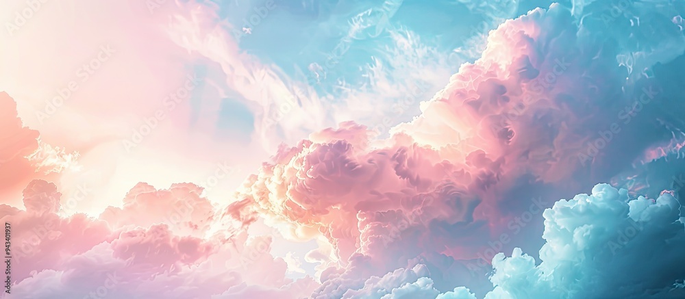 Poster natural background with a dramatic sky before a storm perfect for your design with copy space image