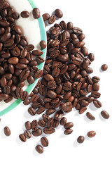 Roasted coffee beans