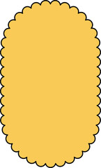 Scalloped Frame Edge Background