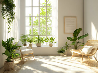 Minimal modern living Room design with perfect lighting home