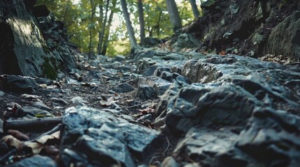 Obraz premium Rocky incline