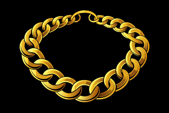 Elegant Gold Chain Necklace