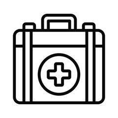Download this amazing icon of first aid kit, medical box vector design