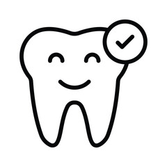 Get this amazing icon of dental health in modern style