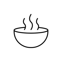 Zero hunger outline icons, minimalist vector illustration ,simple transparent graphic element .Isolated on white background