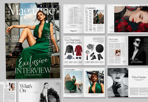 Fashion Magazine Template