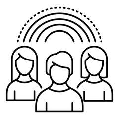 Community Support. Depicts the importance of mutual support within a community, fostering a sense of belonging and cooperation.