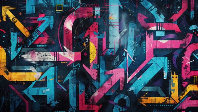 A vibrant and dynamic illustration of arrows pointing in different directions, symbolizing the diverse range of possibilities open to us through continuous learning. - Powered by Adobe