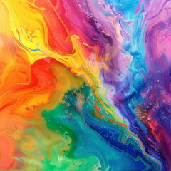 abstact colorful paint