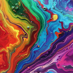 abstact colorful paint