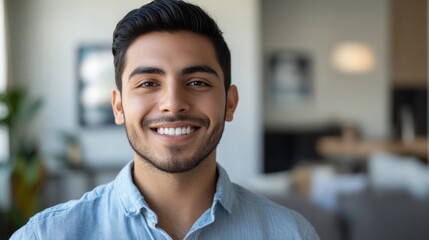 Obraz premium Smiling Professional Man in Office