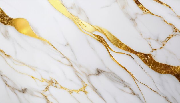 luxury golden counter marble texture white carrara marble stone backgorund for cemaric tile