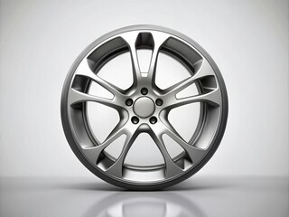 Fototapeta premium minimalist monochrome wheel