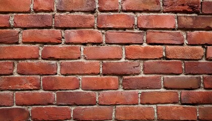 Obraz premium old red brick wall texture can be use as background