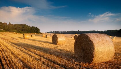 hay bales in field4