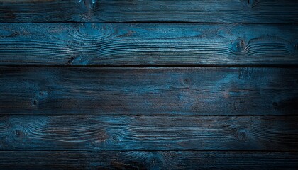 Fototapeta premium old blue wood table background wooden grunge texture dark black vintage wallpaper