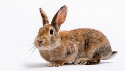 Fototapeta premium rabbit on a white background