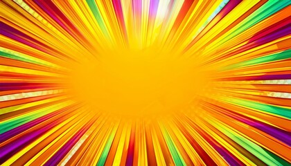 Fototapeta premium blank colorful comic abstract background template ai generative
