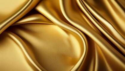 Fototapeta premium gold luxury fabric background with copy space