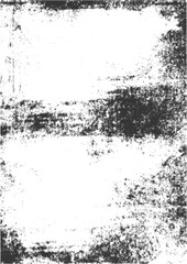 Halftone vector ink texture with a transparent background 