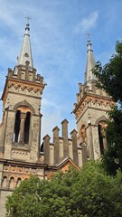 Obraz premium church in the trees