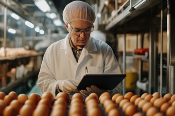 Checking Egg Quality in Processing Facility Using Digital Technology