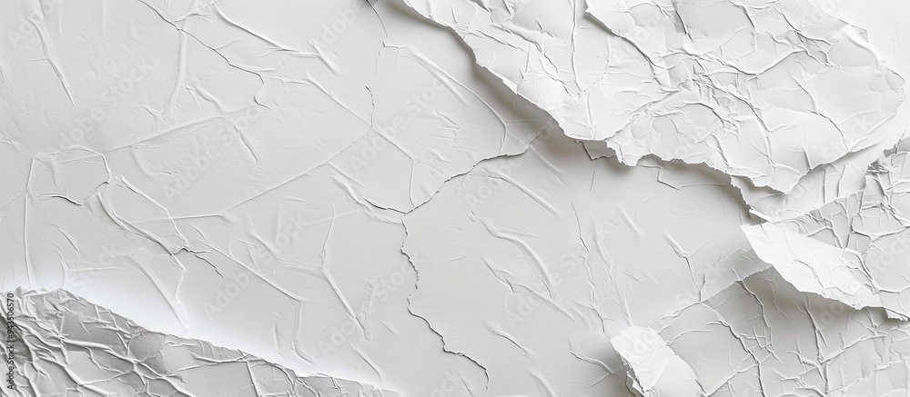 Fototapete graphic design element featuring a white paper texture background ideal for overlaying other element