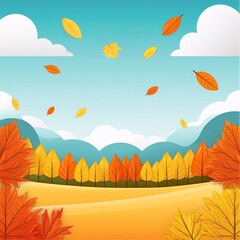 autumn, leaf, fall vector illustration