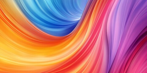 Abstract Swirling Colors