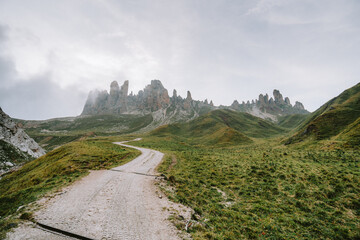 Rosszahnscharte in italy alpe di susi