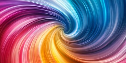 Obraz premium Abstract Swirling Colors